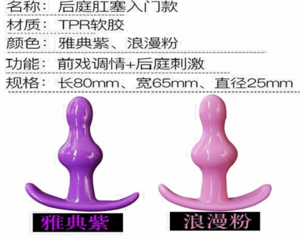 前戲調情後庭肛塞入門款讓私密處更緊實