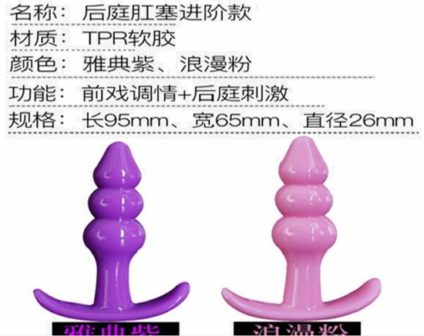 前戲調情後庭肛塞進階款讓私密處更緊實