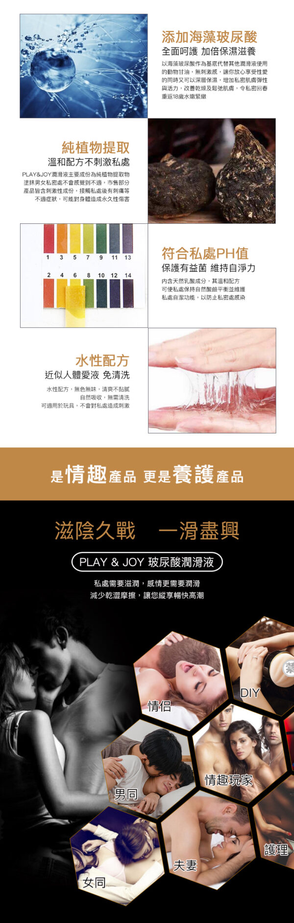 Play&joy 熱感基本型潤滑液 100g 精裝版(台灣製)：圖片 5